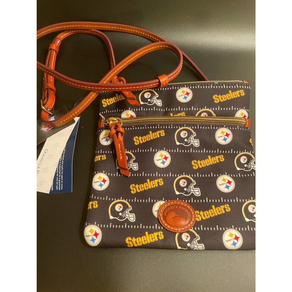 Dooney & Bourke Handbags - Dooney & Bourke Small Steelers Crossbody Bag